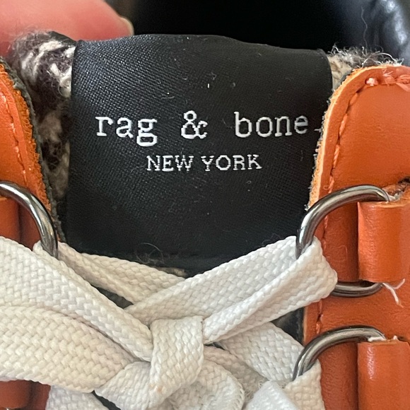 RAG & BONE Retro Hiking Houndstooth Sneaker (7.5) - Picture 6 of 11